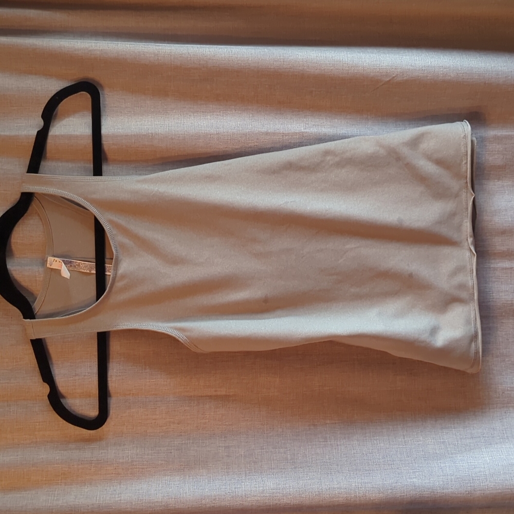 Free People FP Movement Grey Strappy Tank